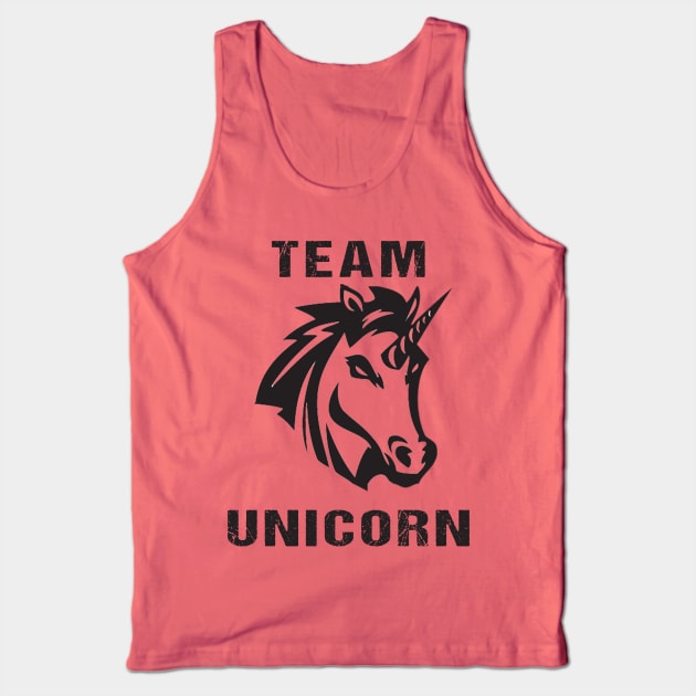 Team Unicorn Tank Top by GnarllyMama